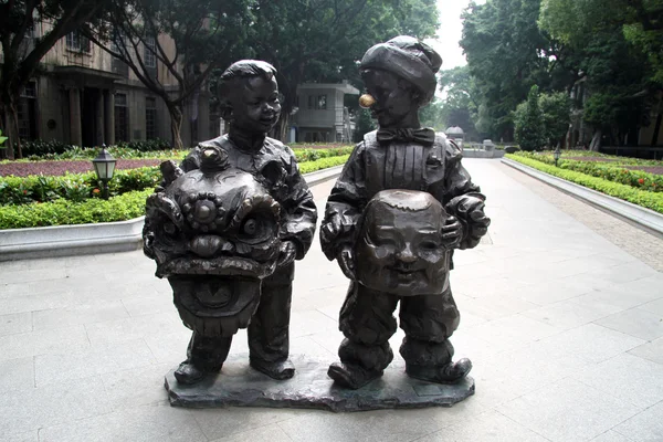 Άγαλμα στο guanzhou, Κίνα — Φωτογραφία Αρχείου