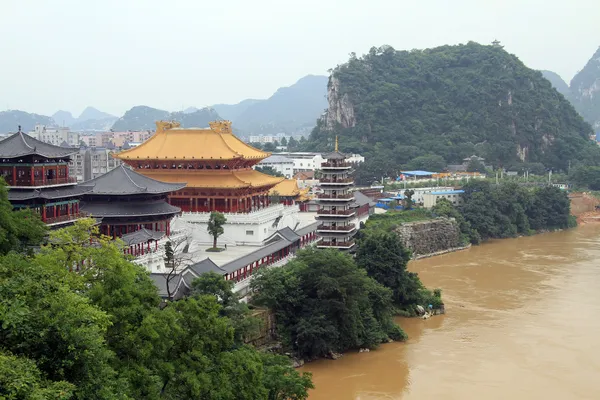 Храм Конфуция в Лучжоу — стоковое фото