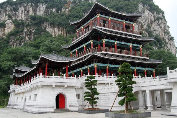 Świątynia Konfucjusza w luzhoiu — Zdjęcie stockowe