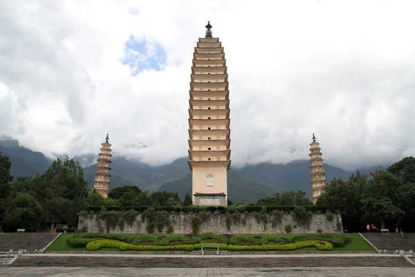 Three pagodas — Stock Photo, Image