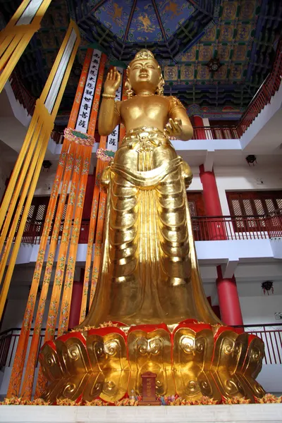 Goldener Guanyin — Stockfoto