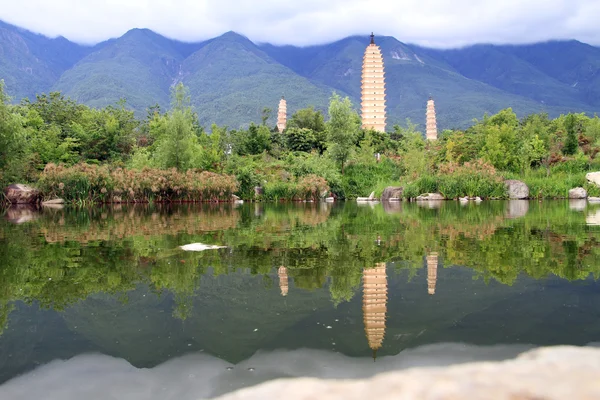 stock image Three pagodas