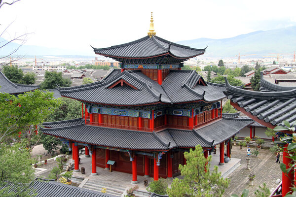 Old chinese pagoda