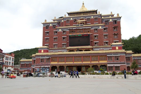 Tibetian gebouw — Stockfoto
