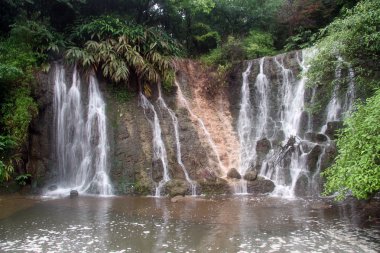 Waterfall in Emei clipart