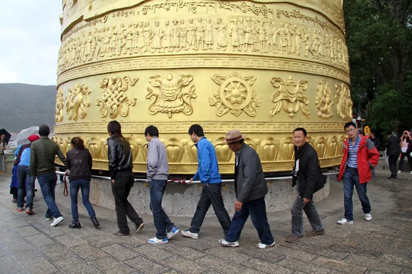 仏教のホール — ストック写真