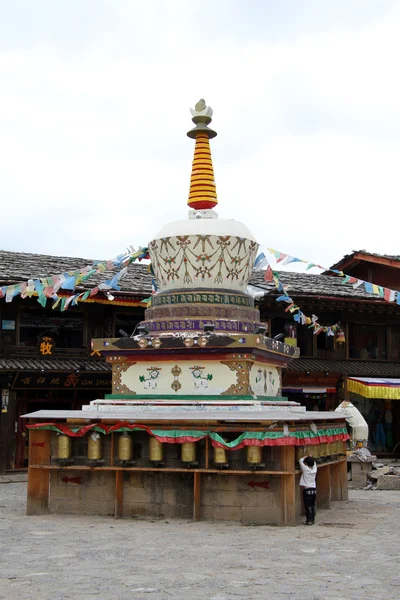 Tibetansk stupa — Stockfoto