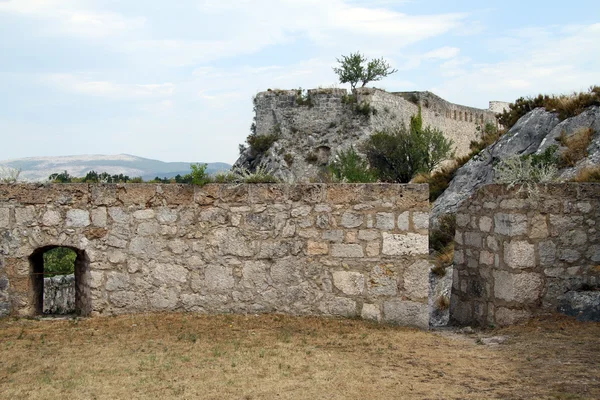 Внутри старой крепости — стоковое фото