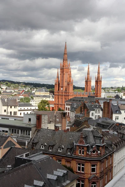 The view over Wiesbaden — Stock Photo, Image