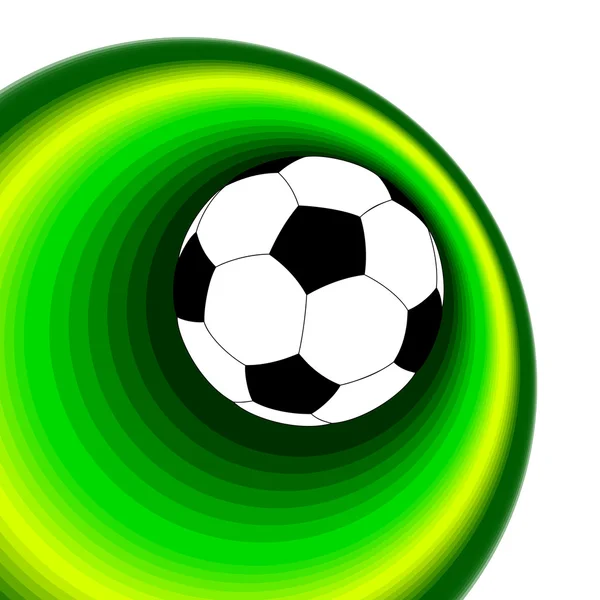 Фон с мячом — стоковый вектор