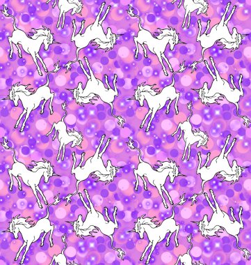 Dancing unicorns wallpaper clipart