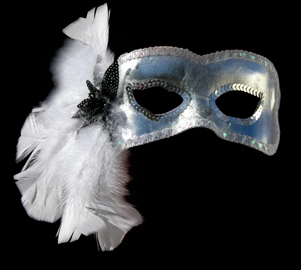 Srebrna maska — Zdjęcie stockowe