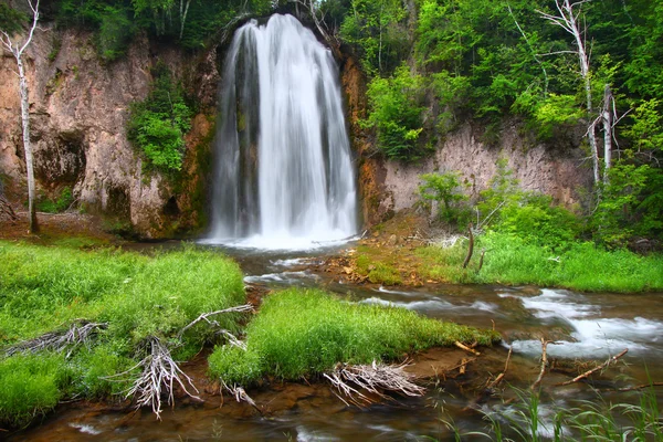 Копьеносный водопад Черных холмов — стоковое фото