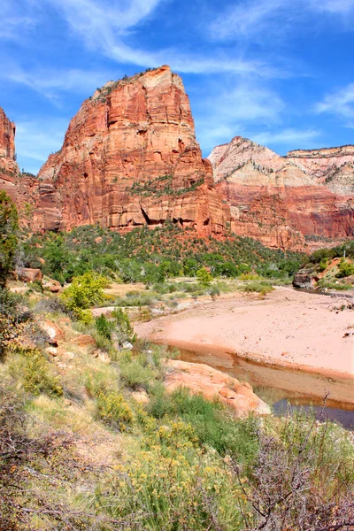 Angels Landing in Zion National Park — Stock Photo, Image