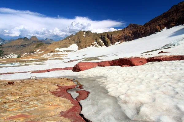 Sperry gletsjer in montana — Stockfoto