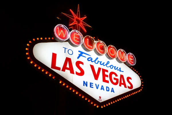 Welcome to Fabulous Las Vegas — Stock Photo, Image