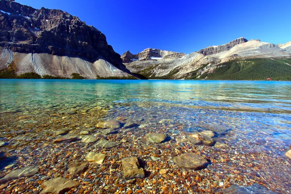 Bow Lake Banff National Park — Stock Photo, Image