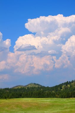 Storm Clouds Over South Dakota clipart