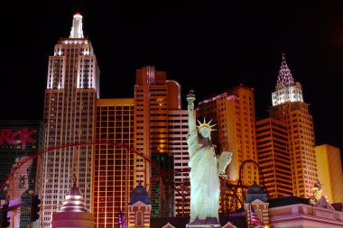 New York New York Hotel Casino clipart