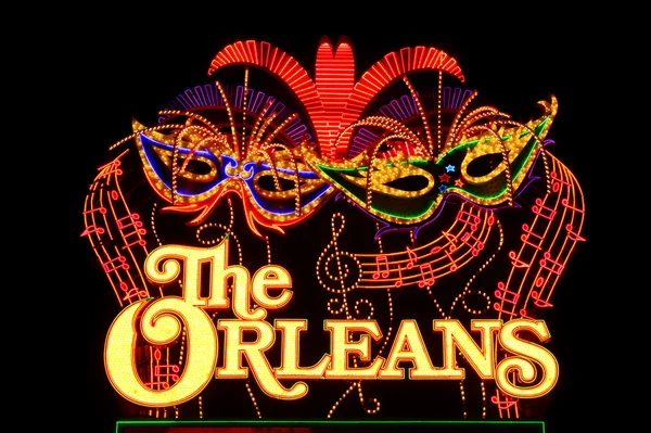 stock image The Orleans Hotel and Casino Sign