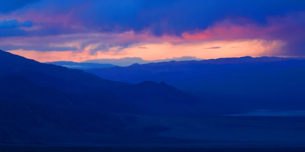 Κοιλάδα του θανάτου ηλιοβασίλεμα — Φωτογραφία Αρχείου