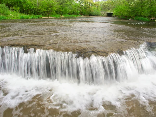 Prairie Creek Falls Illinois — Stock Photo, Image
