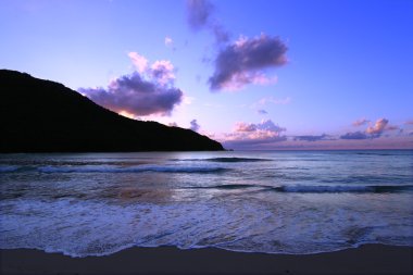 tortola - BVI gün batımı