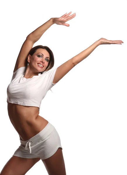 Woman and dance — Stock Photo, Image
