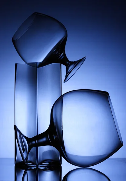 Vidrio y agua —  Fotos de Stock