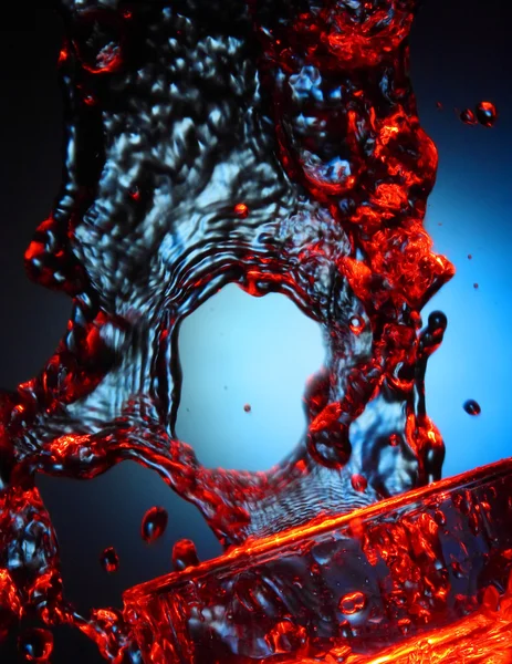 Vidro e água — Fotografia de Stock