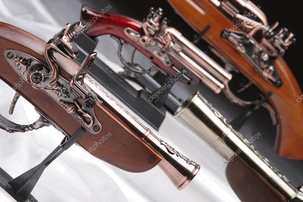Souvenir antique pistols