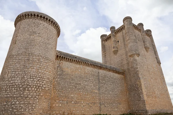 Castle Torrelobatón in Valladolid, Spain — Stock fotografie