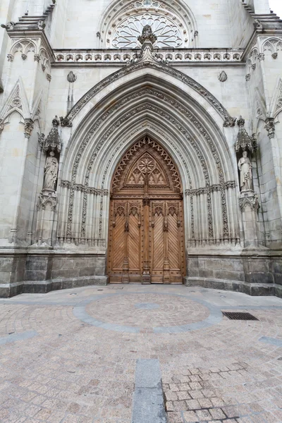 在毕尔巴鄂，西班牙圣地亚哥大教堂 — 图库照片
