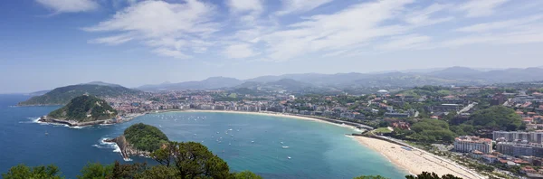 Bahía de San Sebastián, España — Foto de Stock