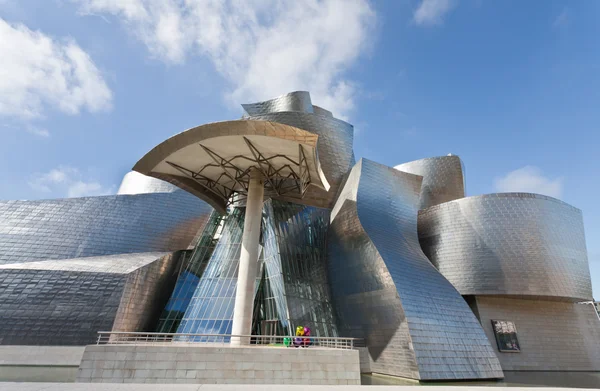 Contemporary Art Museum Guggenheim Bilbao - Stock-foto