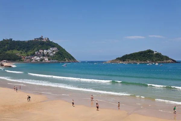 San Sebastián beach — Stock Photo, Image