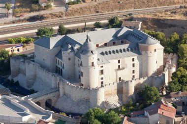 Castle of Simancas in Valladolid, Spain clipart