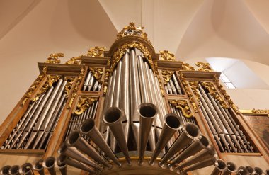 eski bir kilise organ