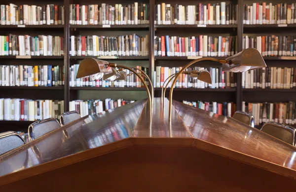 Бібліотека — стокове фото
