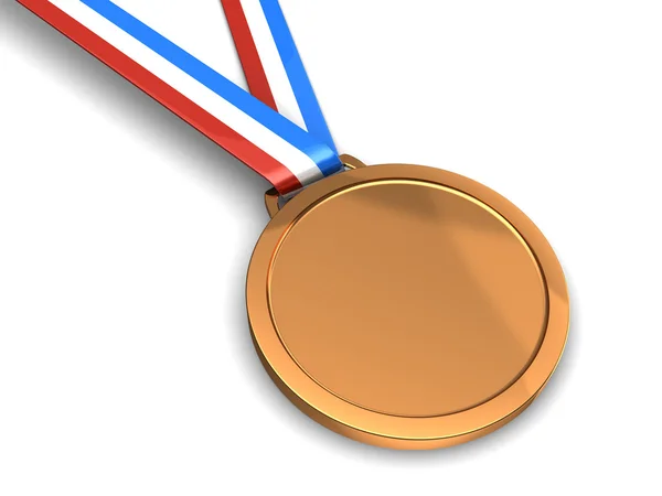 Guld-medalj — Stockfoto