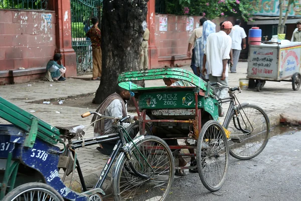 New delhi straat — Stockfoto