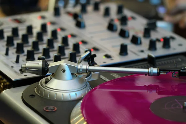 DJ mixing equipment — Stock Photo, Image