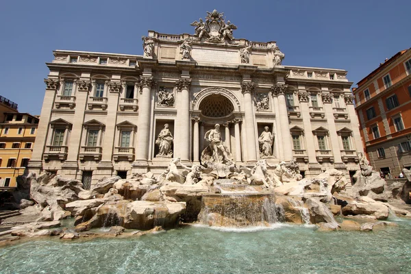 Trevi-Brunnen in Rom — Stockfoto