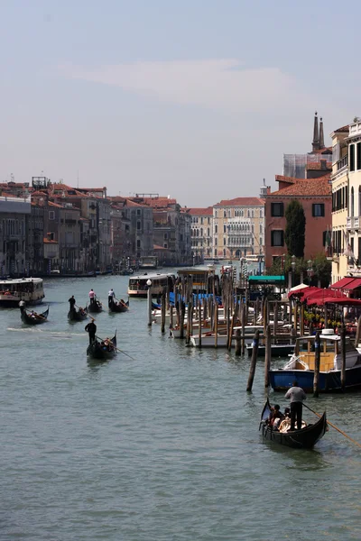 Canal Grande in Venetië, Italië — Stockfoto