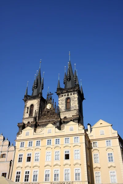 Catedral de Tyn en Praga — Foto de Stock