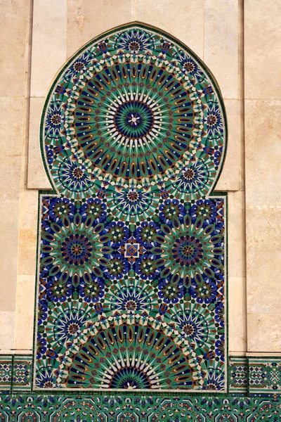 Χασάν ΙΙ Τζαμί στην Καζαμπλάνκα, Μαρόκο — Φωτογραφία Αρχείου