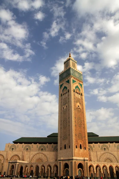 Мечеть Хассана II в Касабланке — стоковое фото