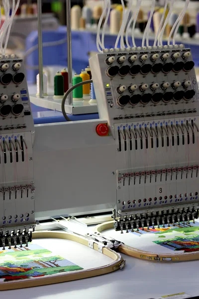 Embroidery machine — Stock Photo, Image
