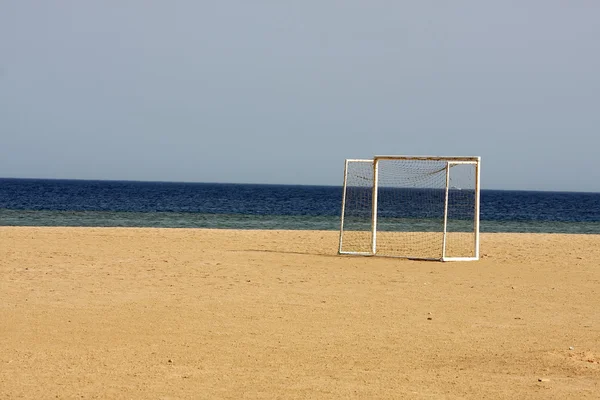 Beach football — Stock Photo, Image