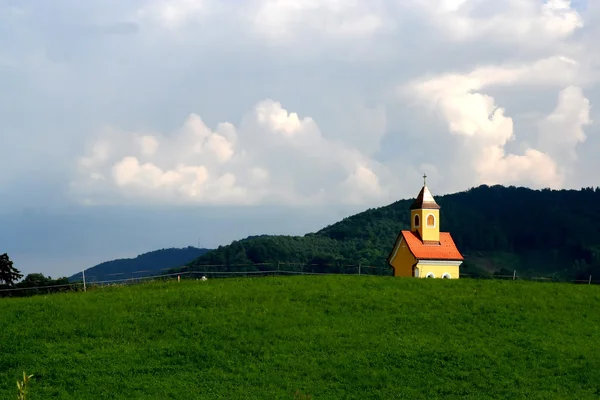 Mały Kościół w Austrii — Zdjęcie stockowe